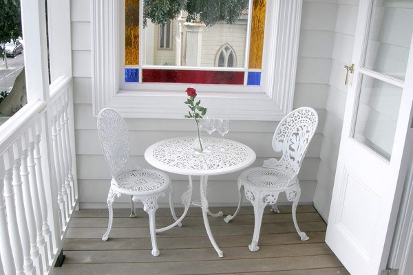 Deck table and chairs